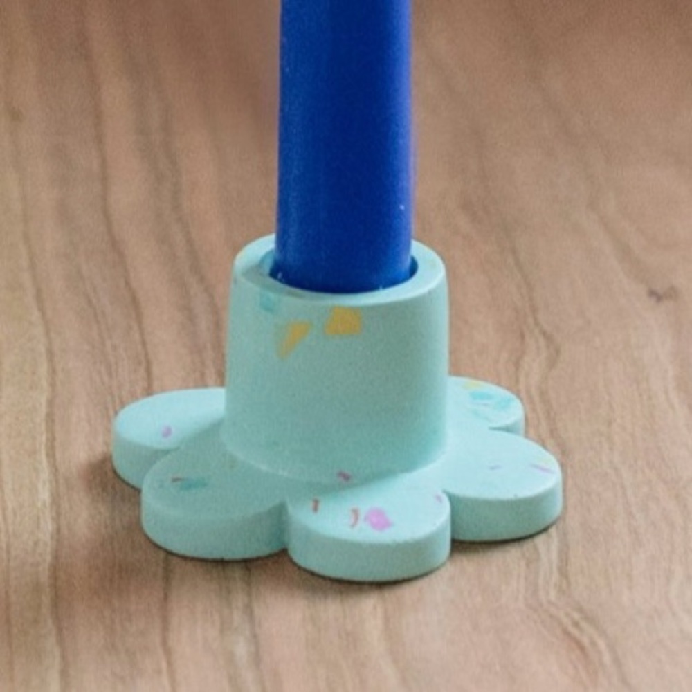 Daisy Terrazzo Candle Holder